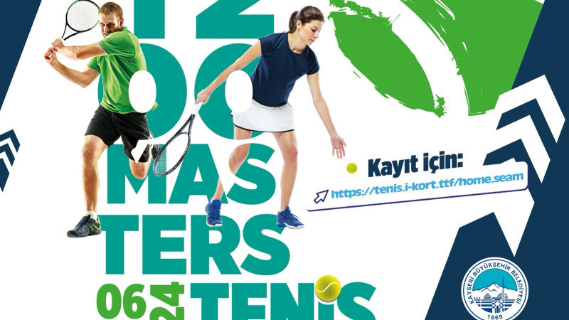 Avrupa Spor Şehri Kayseri,Teniis Turnuvası Ev Sahipliği Yapacak