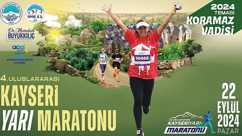 Büyükşehir'in Uluslararası Kayseri Yarı Maratonu'nda Tema 