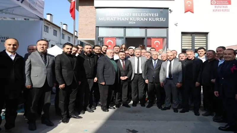 Kayseri Melikgazi'ye yeni Kur'an kursu