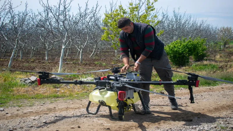 Türk çiftçiler, XAG tarım dronları ile akıllı su uygulamalarına öncülük ediyor