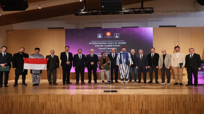 Uluslararası Naat-ı Şerif Yarışması’nda ödüller Konya’da sahiplerini buldu