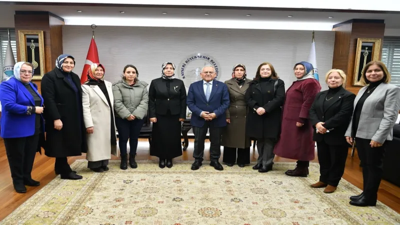 Kayseri Büyükşehir'den dayanışma mesajları