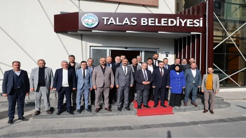 MHP Kayseri Kocasinan'dan Talas'a ziyaret