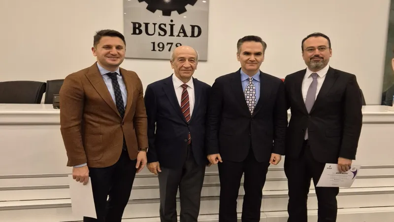 BUSİAD Evi'nde vergiyle ilgili gelişmeleri konuştular