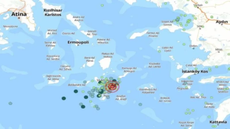 Ege ortalama 7 dakikada bir sallanıyor! 6 günde 450'nin üzerinde deprem kaydedildi