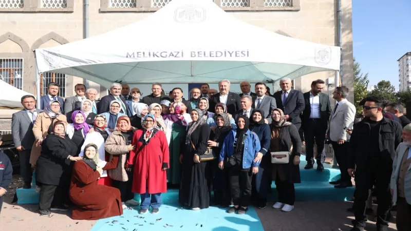 Kayseri Melikgazi'de açılışlar bitmiyor