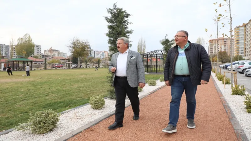 Kayseri Melikgazi'den yeni park projesi