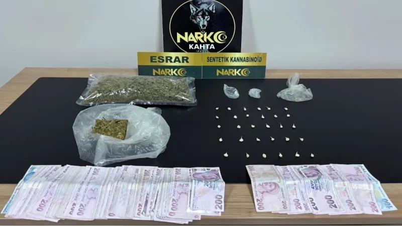 Adıyaman Kahta’da uyuşturucuya büyük darbe