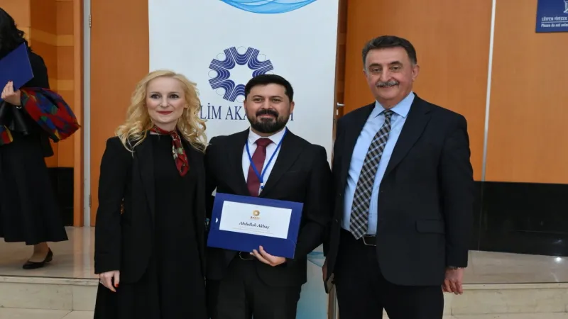 BUÜ’lü akademisyene 'Bilim Akademisi 2026' ödülü